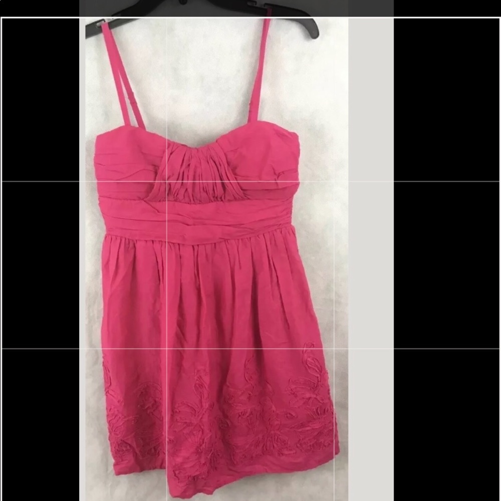 🍉Fit & Flare pink spaghetti strap dress 🍉